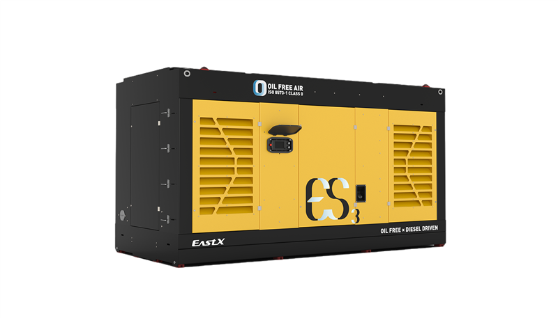 柴驅無油空壓機租賃ES3