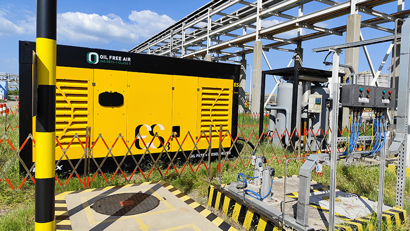 石化行業柴驅無油空壓機租賃