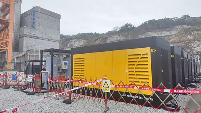 核電工程柴驅無油空壓機租賃